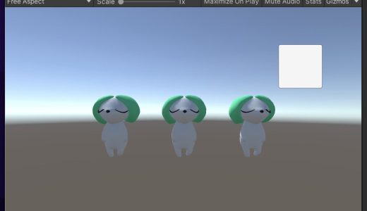 Unity1week　シロちゃんのダンス 制作１　ゲームの仕組み編