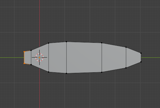 カタクリのモデリング(花びら)