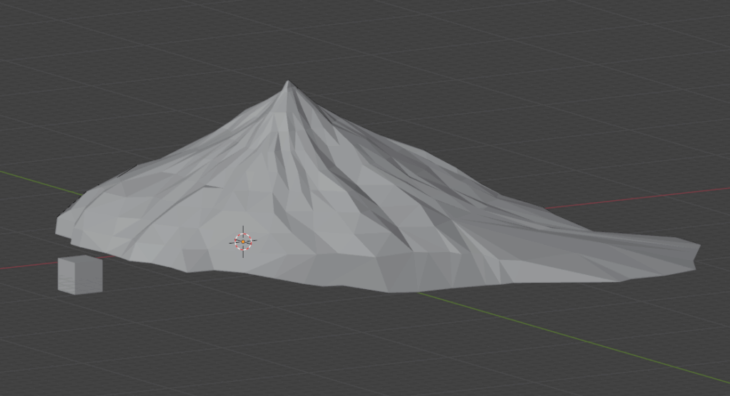 蒲生岳モデリング(現状)