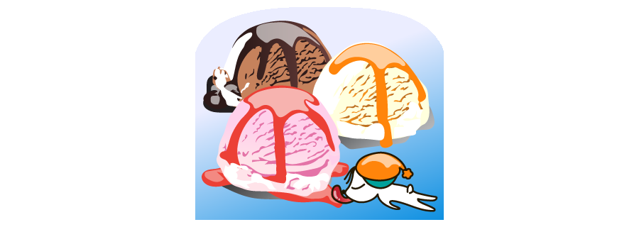 18_シロ＆アイスクリーム