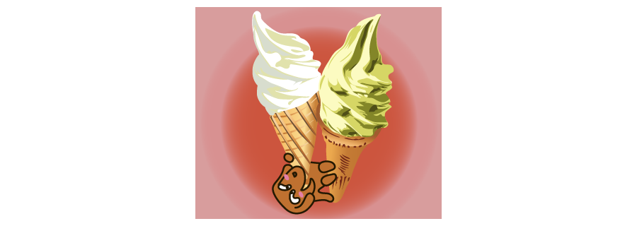 19_チャ＆ソフトクリーム
