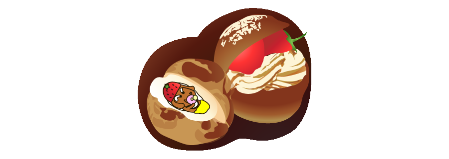 04_チャ＆シュークリーム